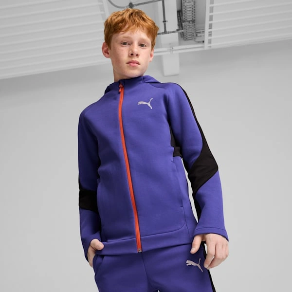 Sudadera EVOSTIPE PUMA Niños Estilo y Comodidad Total
